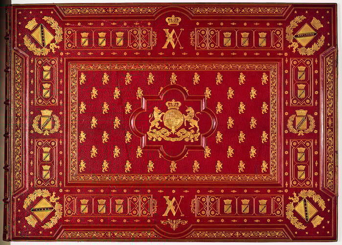 Itineraires et Vues du Chemin de fer du nord - Visite de sa Majeste la Reine Victoria et de son Altesse Royale le Prince Albert 18-27 Aout 1855 Itineraires et Vues du Chemin de fer du nord - Visite de sa Majeste la Reine Victoria et de son Altesse Royale le Prince Albert 18-27 Aout 1855