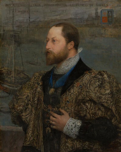King Edward VII when Prince of Wales (1841-1910)