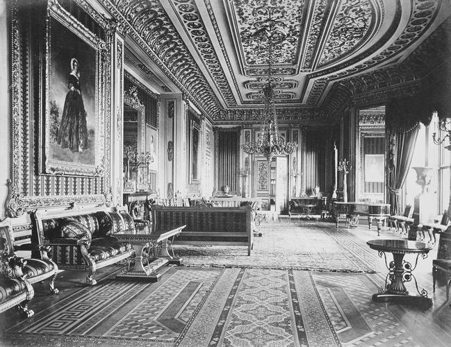 The Crimson Drawing Room, Windsor Castle