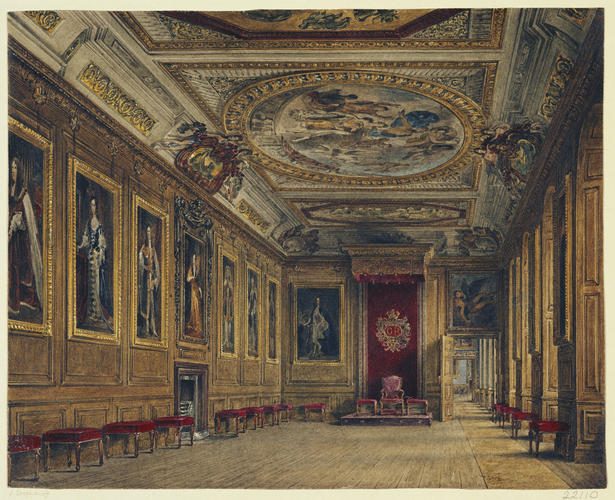 King's Presence Chamber (throne room), Windsor Castle