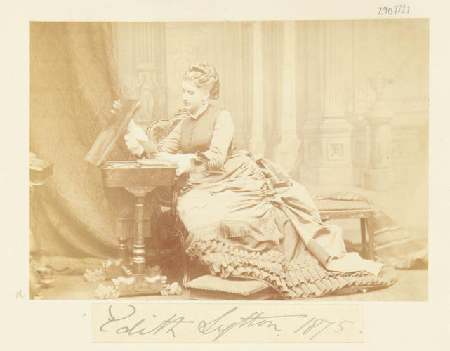 Edith Lytton, 1875 [Photographic Portraits Vol. 4/62 1861-1876]