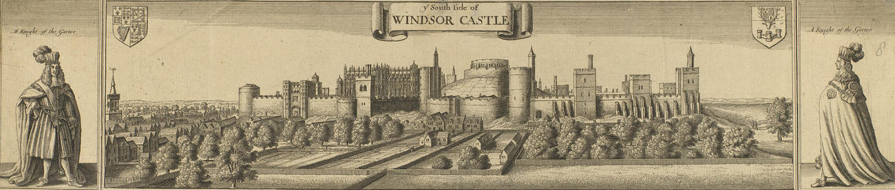 Ye South Side of Windsor Castle Ye South Side of Windsor Castle
