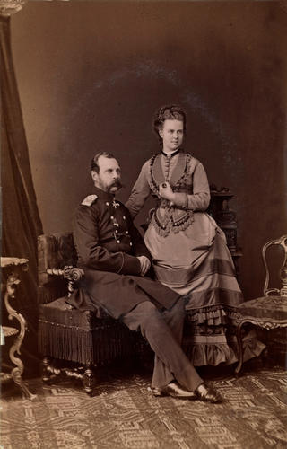 Alexander II, Emperor of Russia and Grand Duchess Maria Alexandrovna Alexander II, Emperor of Russia and Grand Duchess Maria Alexandrovna
