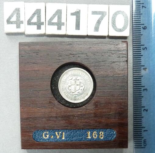 George VI Threepence