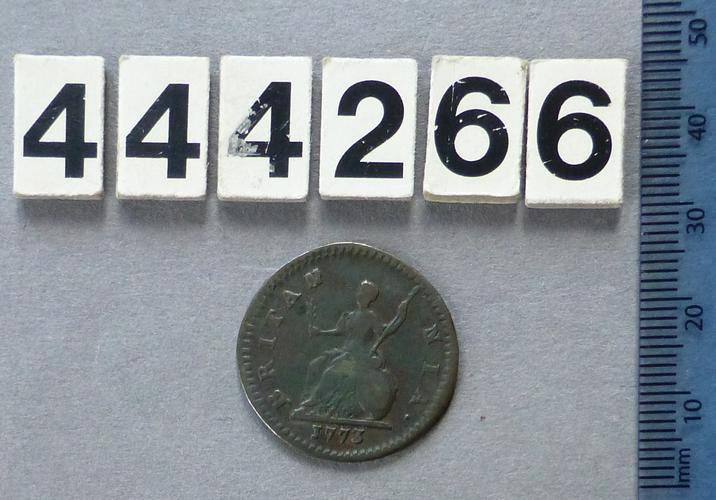 GREAT BRITAIN. George III first issue farthing GREAT BRITAIN. George III first issue farthing