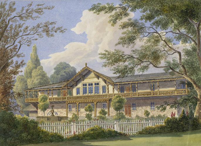 The Swiss Cottage near the Rosenau The Swiss Cottage near the Rosenau