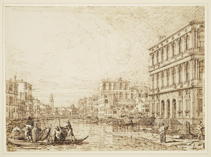 Venice: The lower reach of the Grand Canal Venice: The lower reach of the Grand Canal