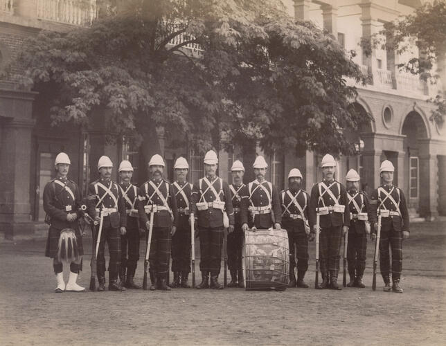 Soldiers from the Highland Light Infantry who served in the Anglo-Egyptian War