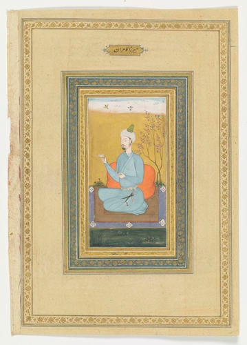 Master: Album of Mughal Portraits
Item: Portrait of Mirza Kamran