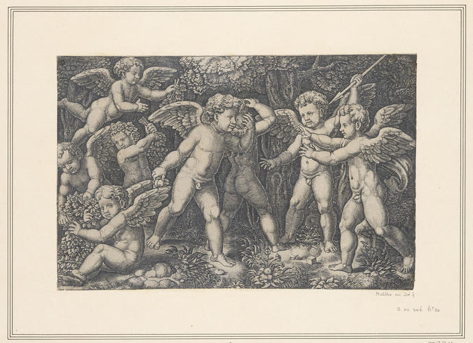 Putti Playing