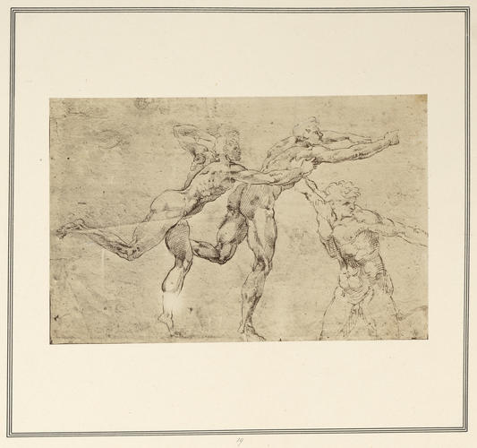 Archers shooting at a herm