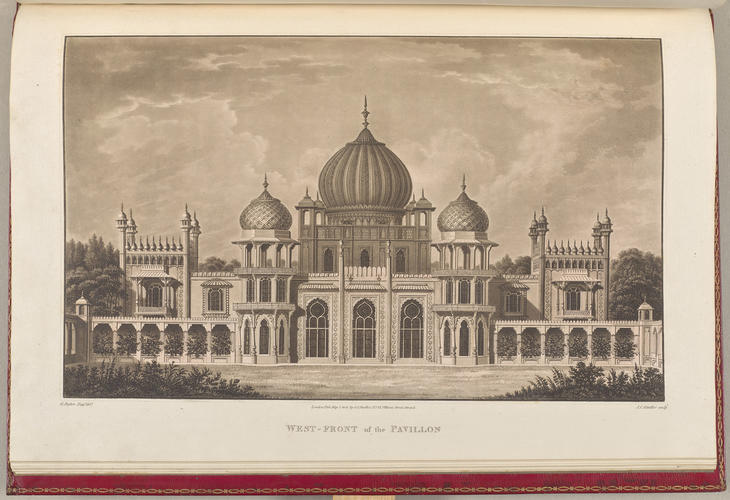 Designs for the pavilion at Brighton . . . / by H. Repton ; with the assistance of his sons, John Adey Repton and G. S. Repton. With: An Inquiry into the changes in architecture as it relates to palaces and houses in England . .