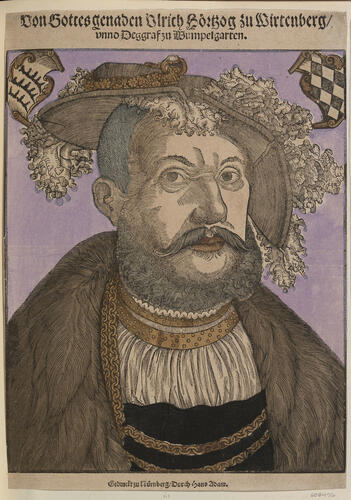 Von Gottes genaden Ulrich Herzog zu Wirtenberg unnd Deggraf zu Mumpelgarten