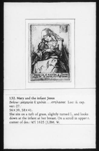 Mary and the infant Jesus Mary and the infant Jesus