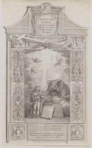 LOUIS XVI MARTIR APPAIRAIT A LOUIS XVIII SON FILS ROY DE FRANCE & DE NAVARRE LOUIS XVI MARTIR APPAIRAIT A LOUIS XVIII SON FILS ROY DE FRANCE & DE NAVARRE