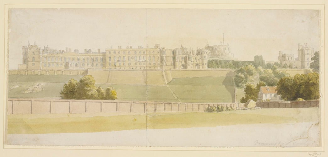 The North Front of Windsor Castle