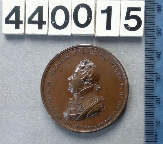 Great Britain. Medal commemorating The Prince of Wales being appointed Regent, 1811 Great Britain. Medal commemorating The Prince of Wales being appointed Regent, 1811
