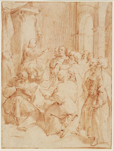 Christ disputing with the doctors Christ disputing with the doctors