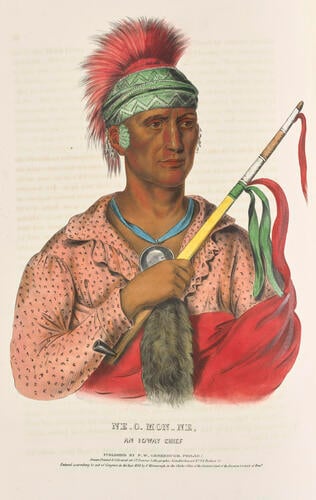 History of the Indian tribes of North America : with biographical sketches and anecdotes of the principal chiefs. Embellished with one hundred and twenty portraits from the Indian Gallery in the Department of War, at Washington ; v. 2 / by Thomas L. M'Kenney. . . and James Hall