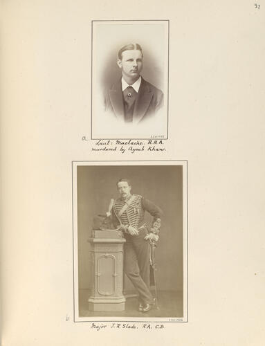 Lieutenant Hector MacLaine (1851-80)