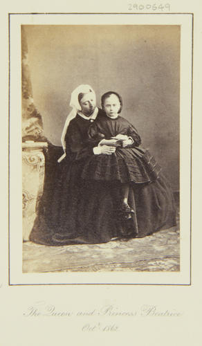 Queen Victoria and Princess Beatrice