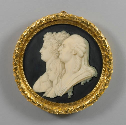 Louis XVI (1754-1793), Marie Antoinette (1755-93) & Louis-Charles de France, Dauphin (1785-1795)