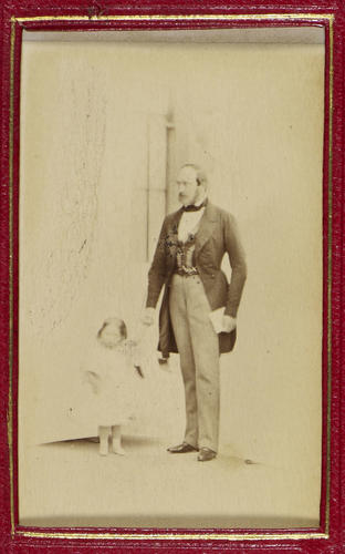 The Prince Consort and Princess Beatrice, Osborne The Prince Consort and Princess Beatrice, Osborne