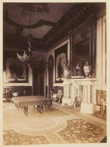 The Queen's Lunch Room, Buckingham Palace. [Royal Residences during Queen Victoria's reign. . . ]