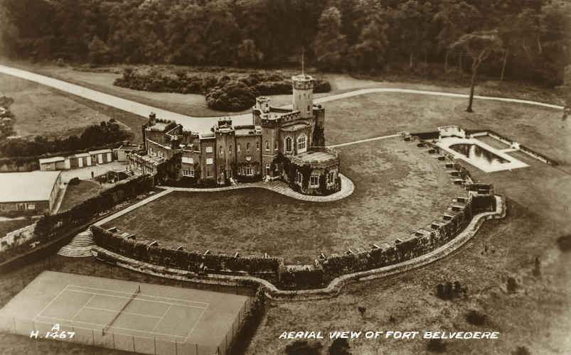 Aerial View of Fort Belvedere