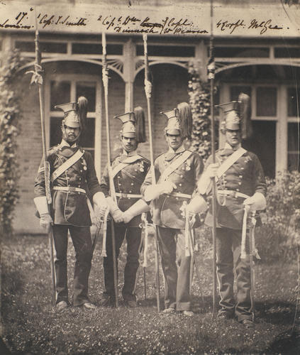 Soldiers of the 17th Light Dragoon (Lancers) who served in the Crimean War