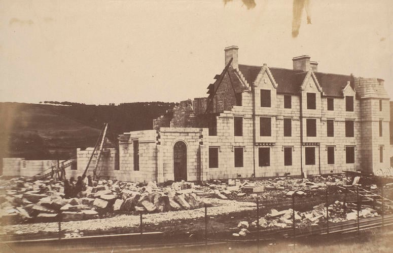 New house. Balmoral in the Spring of 1854