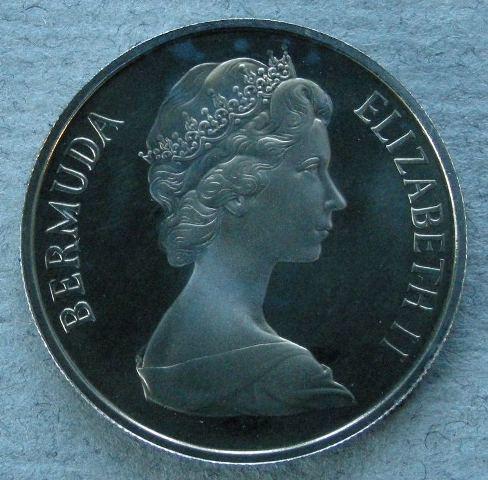 Bermuda. Proof 25 cents, 1983 Bermuda. Proof 25 cents, 1983