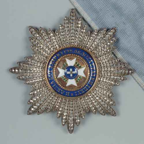 Star of the Order of the Redeemer (Greece), 1st type. Edward VII's star