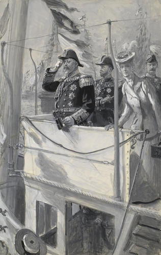 The Naval Review at Spithead, 16th August 1902
