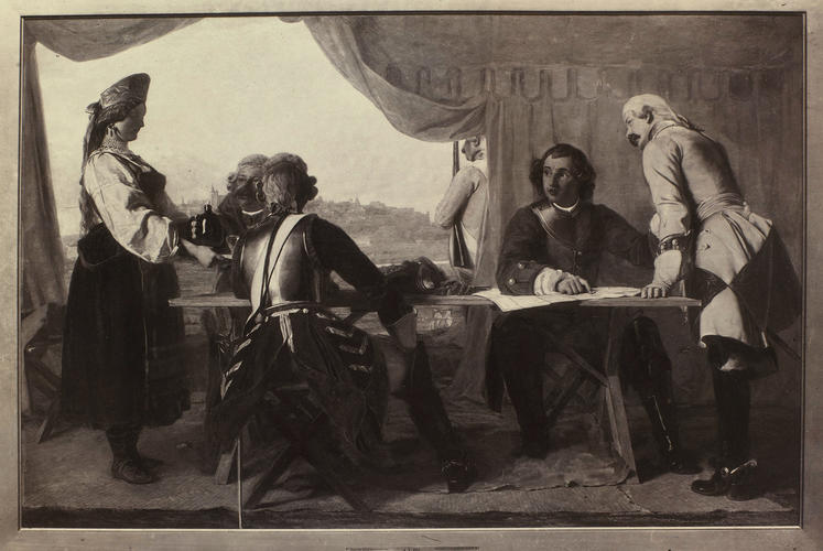 'Peter the Great's first interview with Catherine'