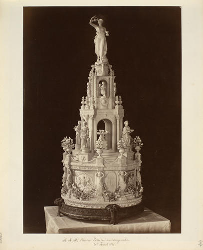 Princess Louise's wedding cake, 21 March 1871