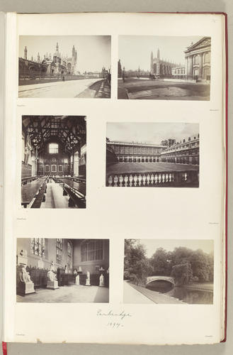 King's Parade, King's College Chapel in Cambridge