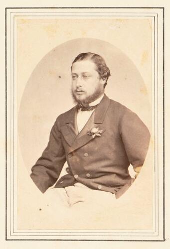 King Edward VII (1841-1910), when Prince Albert Edward of Wales