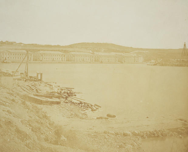 Russian fortress. [Crimean War photographs by Robertson]