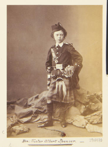 Hon. Victor Albert Spencer [Photographic Portraits Vol. 4/62 1861-1876]