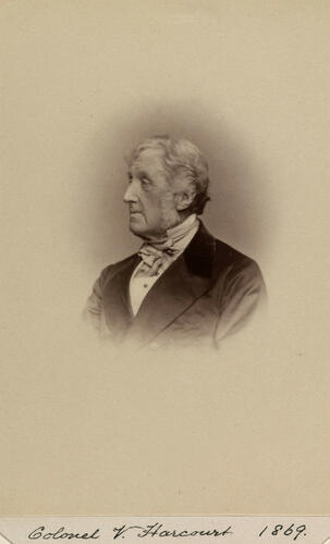 Colonel V. Harcourt. [Photographs, English Portraits. Volume 70. ]