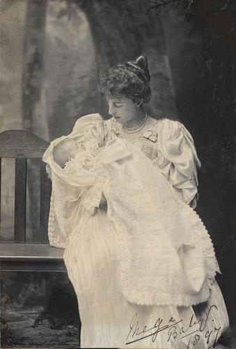 Margaret, Princess Adolphus of Teck, later Marchioness of Cambridge (1873-1929) and Princess Mary of Teck, later Mary Somerset, Duchess of Beaufort (1897-1987)