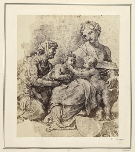 The Virgin and Child with St Elizabeth and the Infant St John