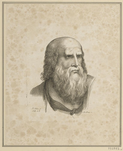 Master: Set of prints reproducing heads from 'The School of Athens'
Item: Head of Plato [from 'The School of Athens']
