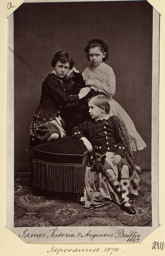 James, Victoria and Augustus Baillie James, Victoria and Augustus Baillie