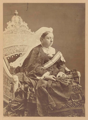 Queen Victoria (1819-1901) as Empress of India, 1876