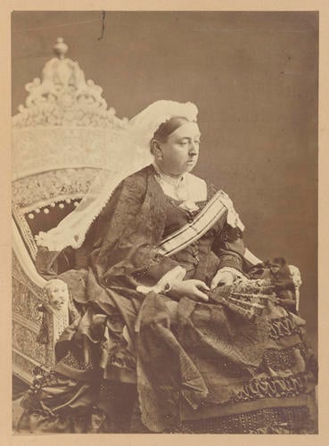 Queen Victoria (1819-1901) as Empress of India, 1876 Queen Victoria (1819-1901) as Empress of India, 1876