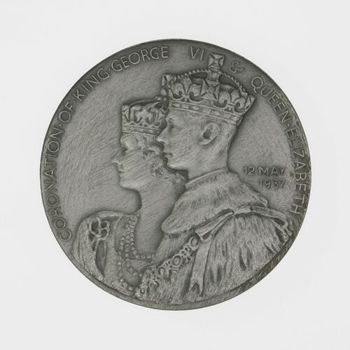 Medal commemorating the Coronation of George VI