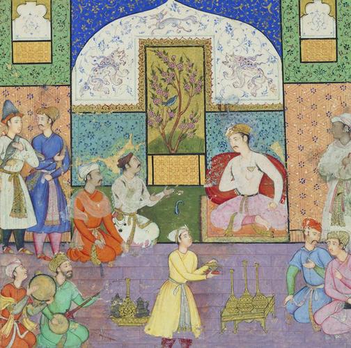 Master: Divan-i Navai دیوان نوایی (The Collected Works of Navai)
Item: A Drinking Party Master: Divan-i Navai دیوان نوایی (The Collected Works of Navai)
Item: A Drinking Party