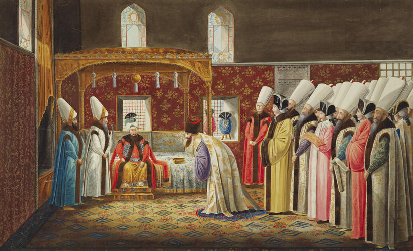 The audience with Sultan Mustafa III